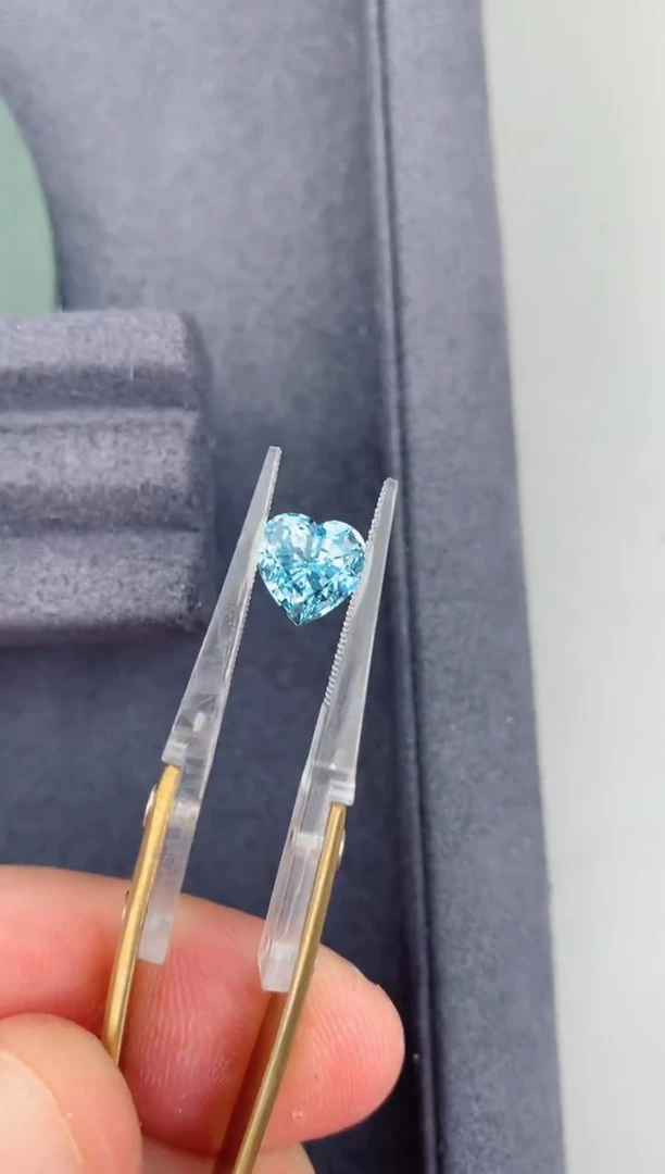 裸石海蓝宝石2.2ct 海蓝宝石 定制
