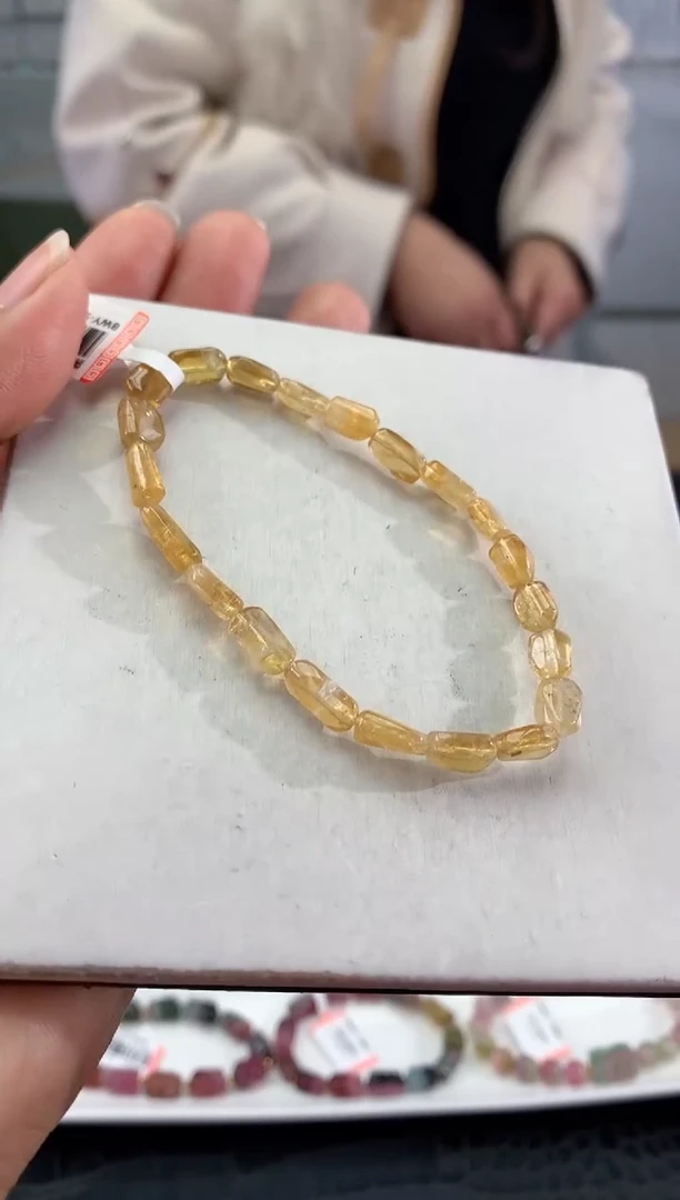 未镶嵌手串碧玺多样性发一条