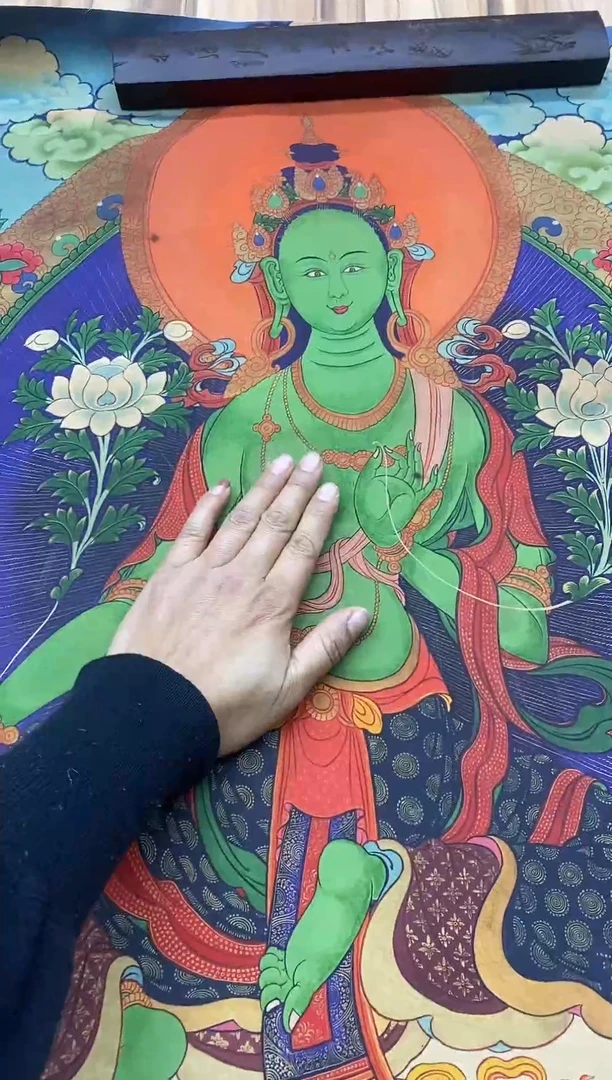 卷轴画精品挂饰 唐卡tk16107