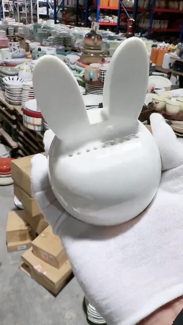 【闪购商品】瓷片兔子微瑕 凑满20元包邮