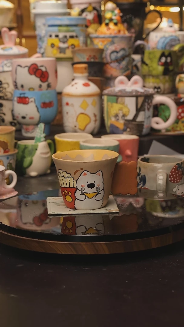 景德镇釉下彩绘设计师款式陶瓷