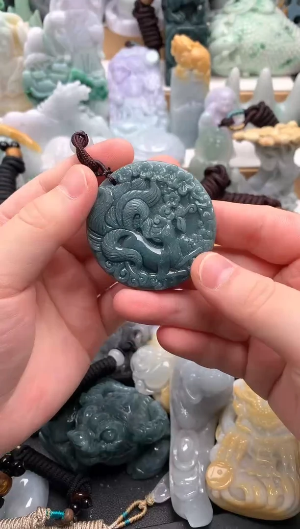 吊坠(不含链)未镶嵌翡翠1
