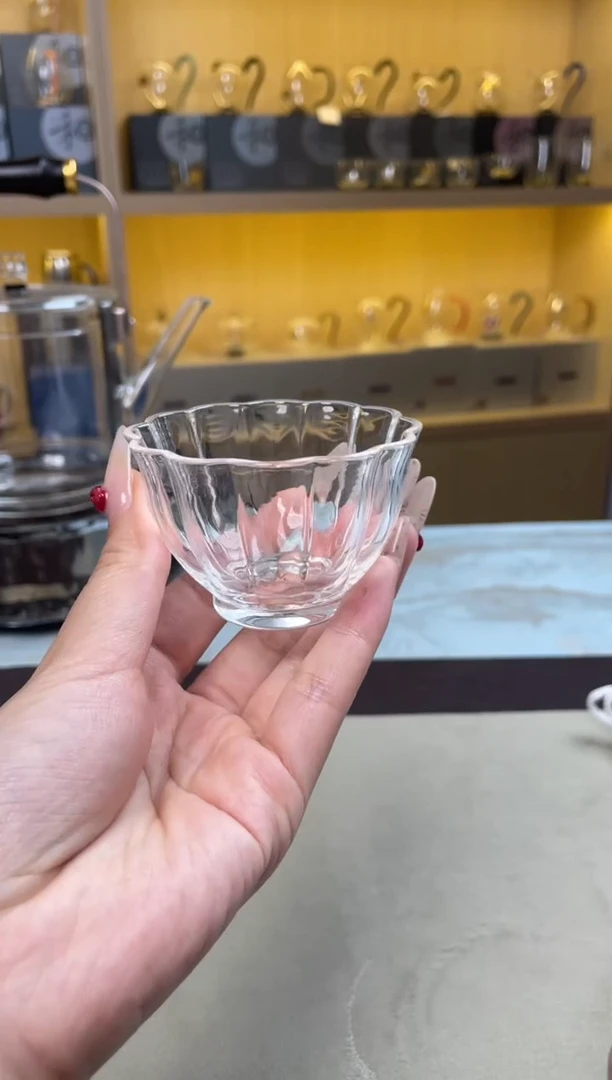 【闪购商品】禾器乐妍杯一对 透明 金标