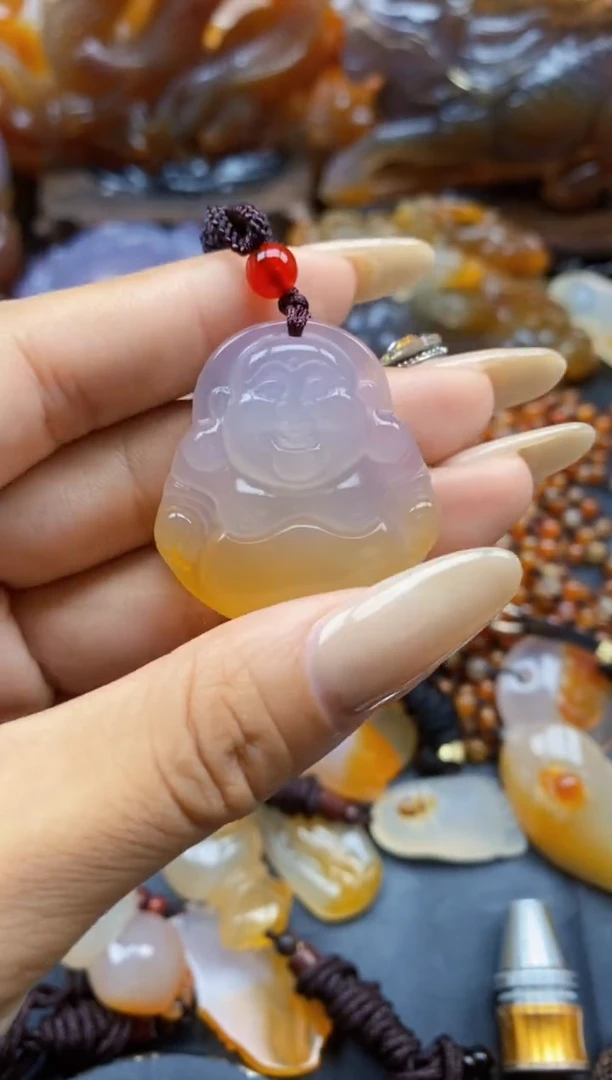 玛瑙/玉髓颈饰未镶嵌ll