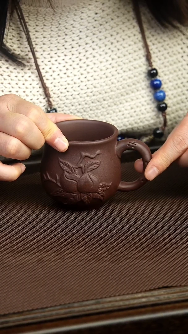 茶杯紫砂原矿紫砂茶具