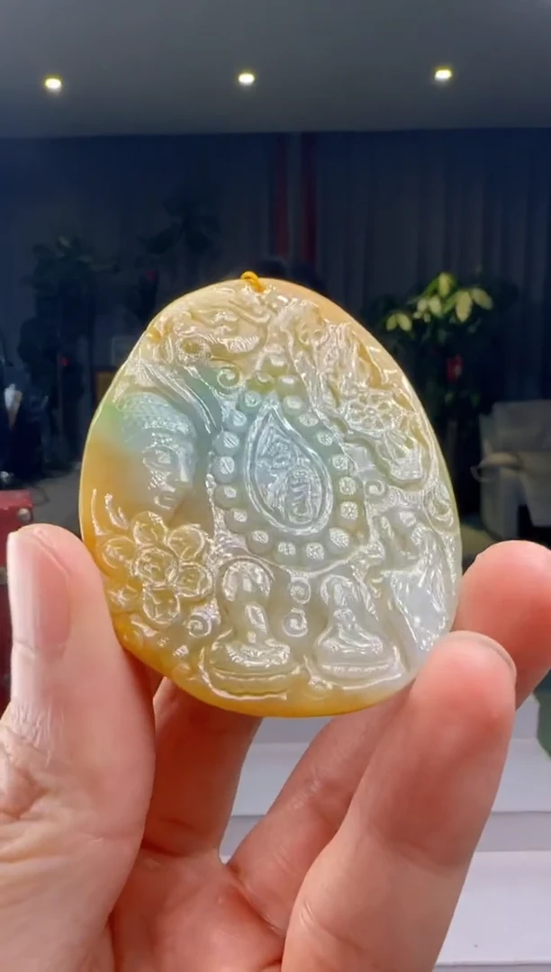 翡翠未镶嵌吊坠(不含链)DY@@960Q3J16837