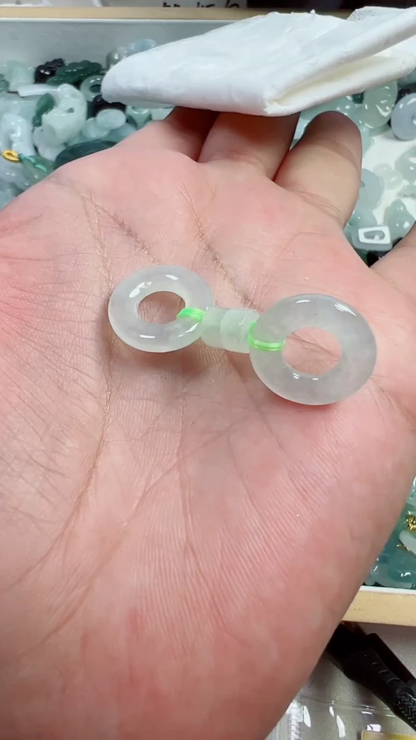 散珠翡翠529号，A货翡翠