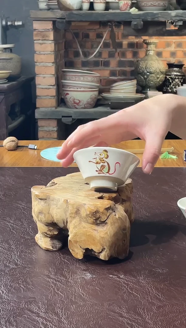 56号鼠鼠斗笠盏磁州窑
