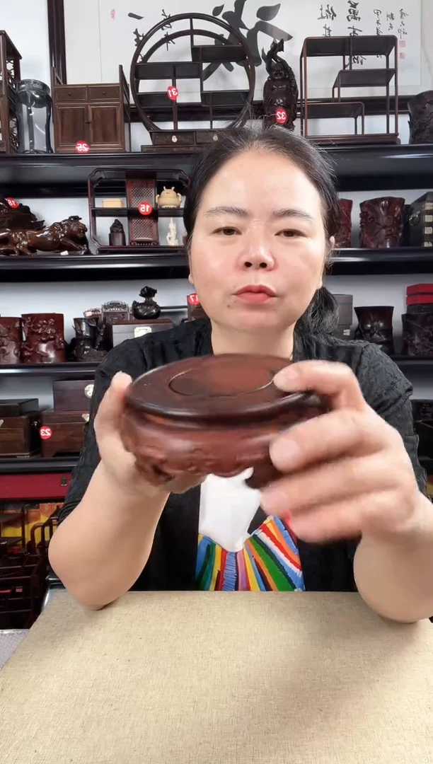 木527瑕疵老李红木工艺品