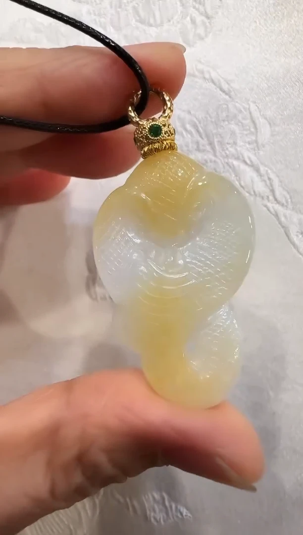 颈饰未镶嵌翡翠国风