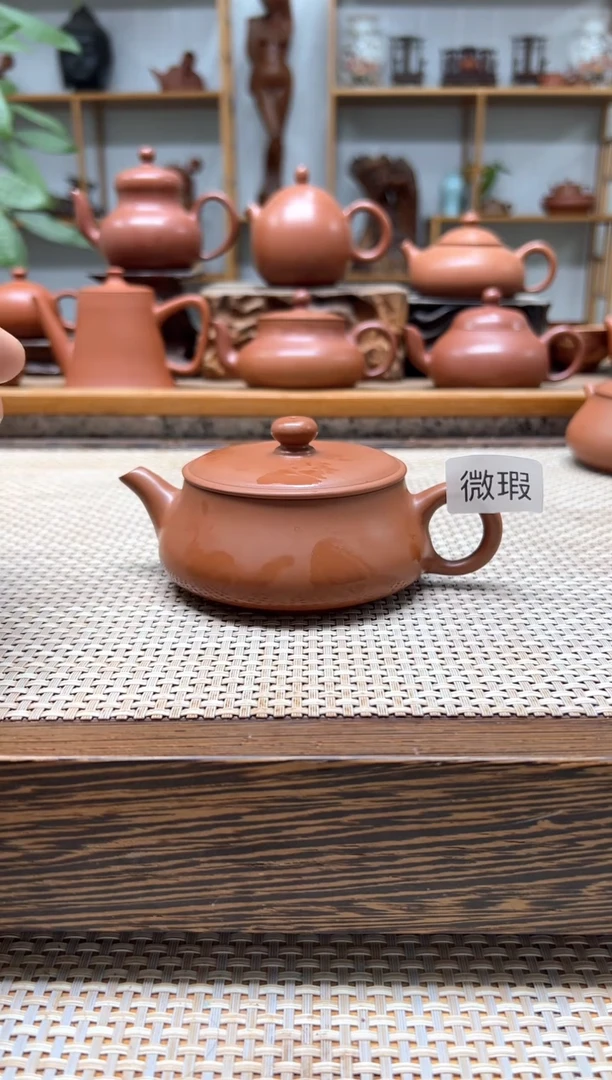 原矿朱泥全手 微瑕明炉 170cc