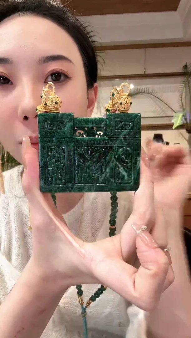 【闪购商品】翡翠颈饰未镶嵌国风