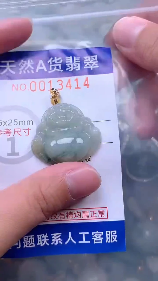 吊坠(赠链)未镶嵌翡翠1
