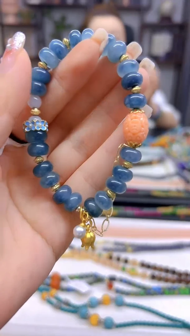 未镶嵌手链翡翠DIY款S424