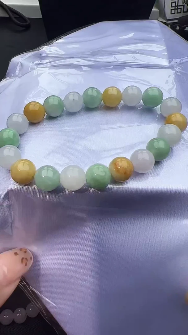 未镶嵌手串翡翠多宝手串