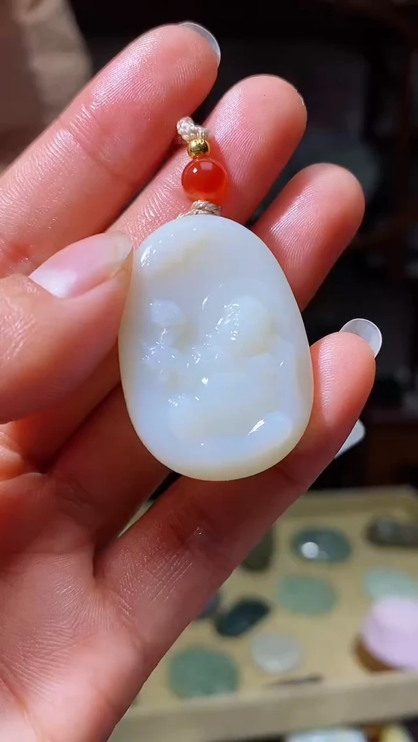 【闪购商品】和田玉挂件未镶嵌1