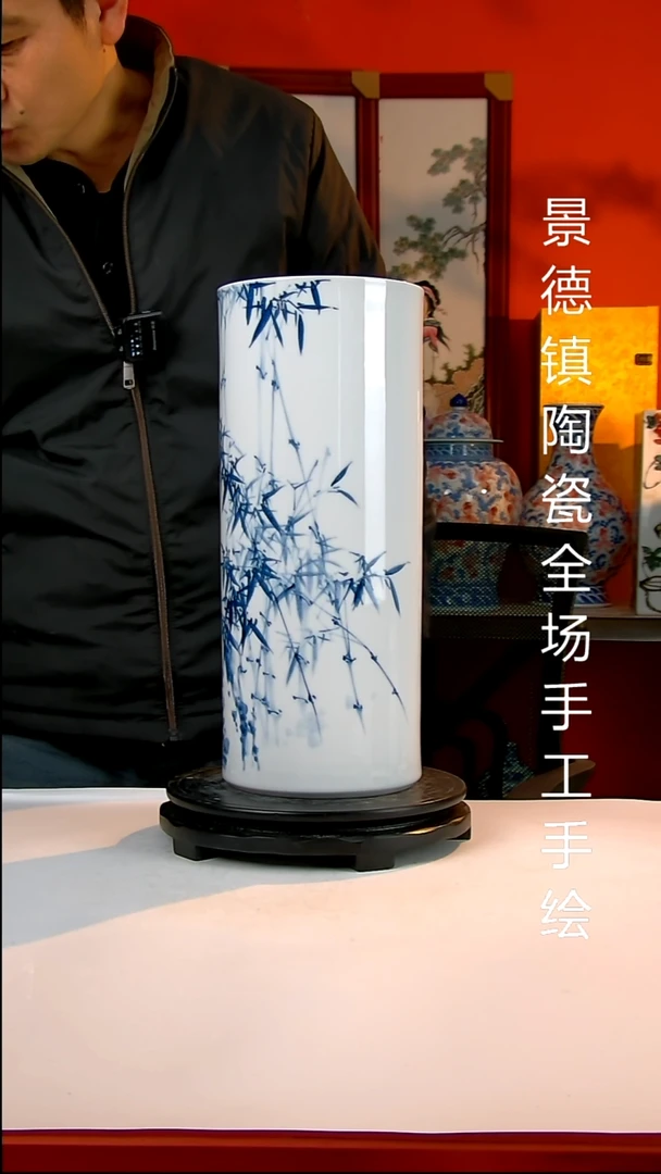 摆件陶瓷景德镇陶瓷 全场手工手绘