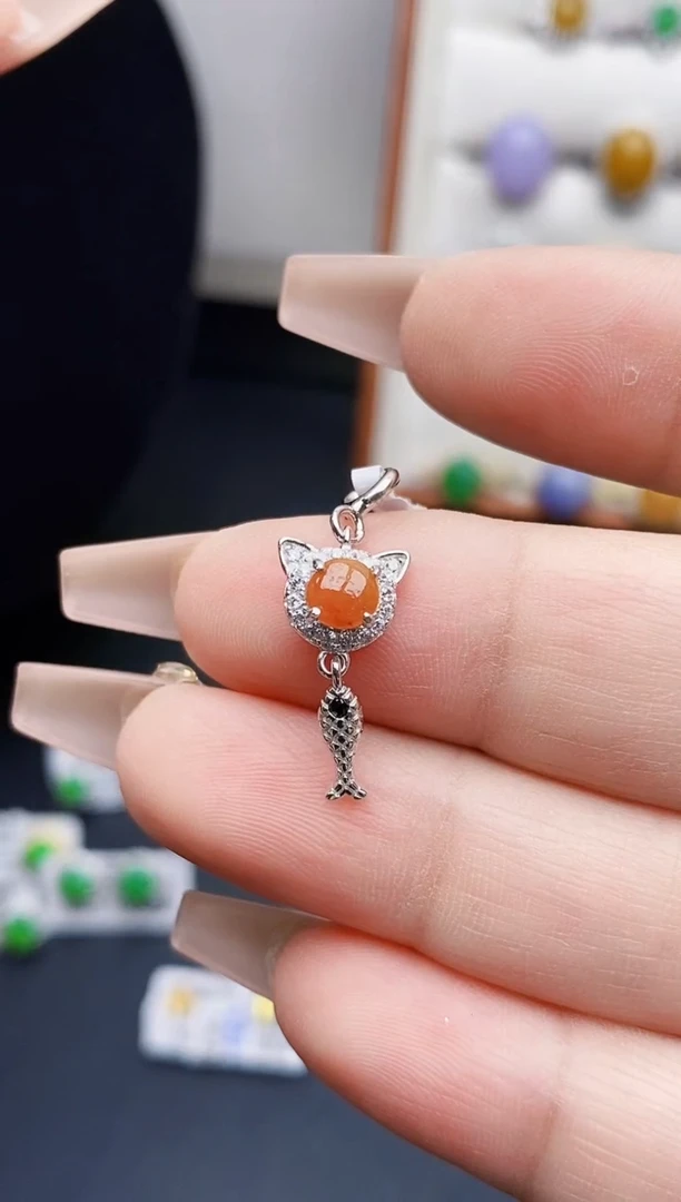 银S925镶嵌戒指翡翠丢****h0221