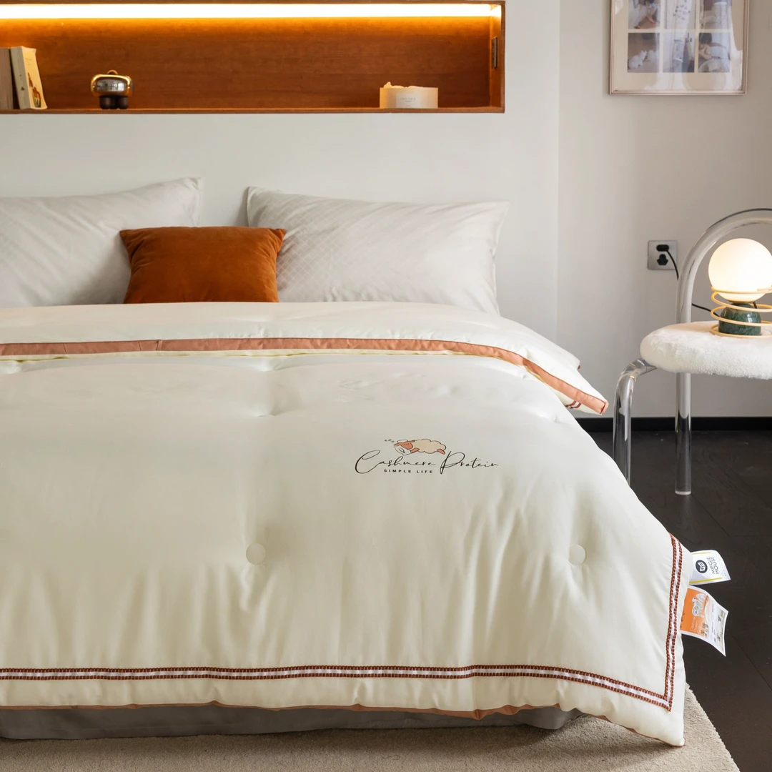 专柜A类尊享羊绒蛋白保暖冬被