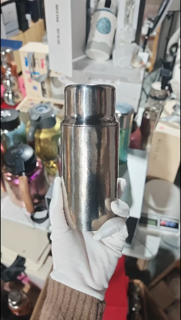 钛合金禅***提300磁吸杯本色