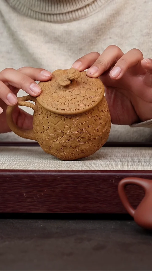 茶杯紫砂灵芝供春杯