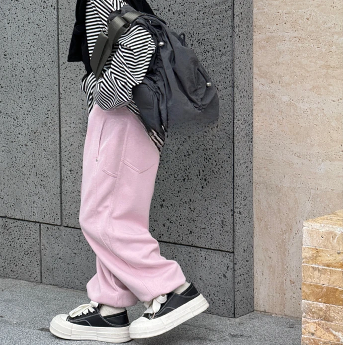 中大童时尚童装宽松时尚百搭休闲裤网红潮牌童装66800长裤裤子