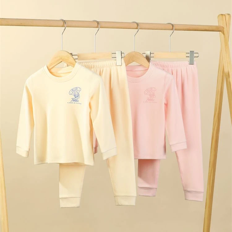 【德绒】bduck小黄鸭童装居家服秋冬款保暖内搭套装BF5487072（508）