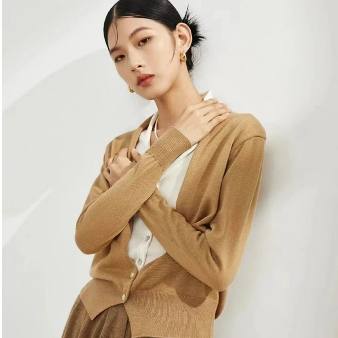 线下399#秋冬新款假两件柔软舒适羊毛衫P20