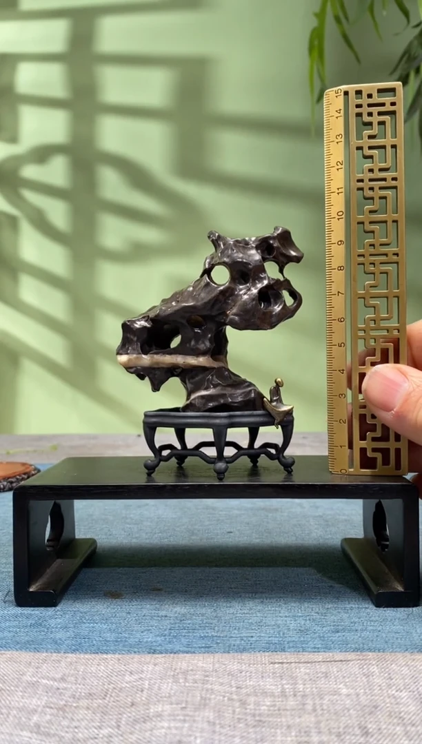 石材树脂底座 石头是青州玲珑石