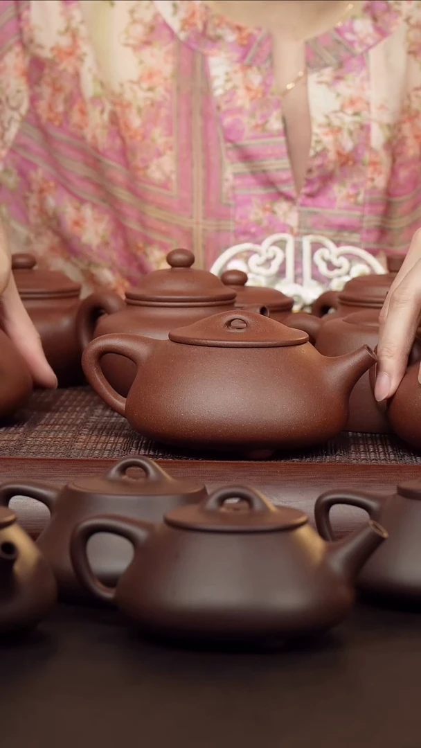 茶壶紫砂用****3张红仙半手红皮龙大景州石瓢