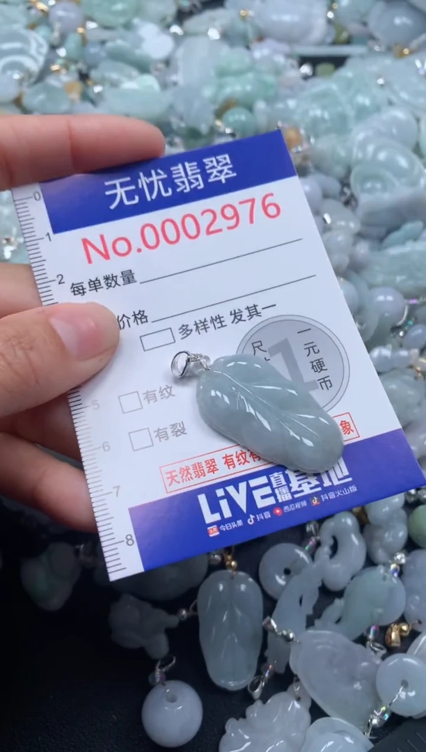 颈饰未镶嵌翡翠2976