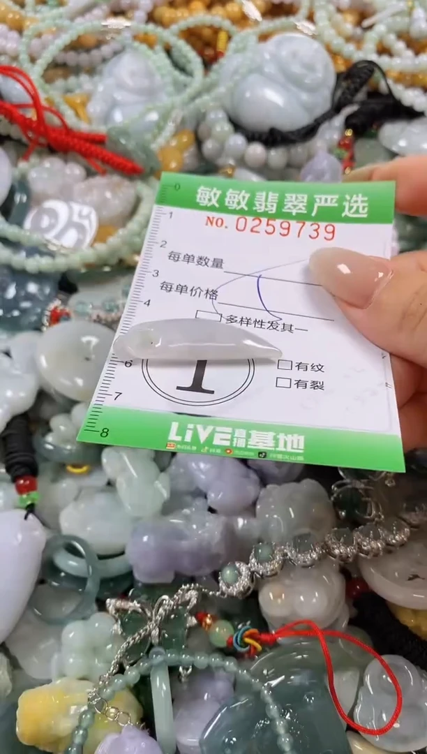 翡翠未镶嵌颈饰闪购0259739