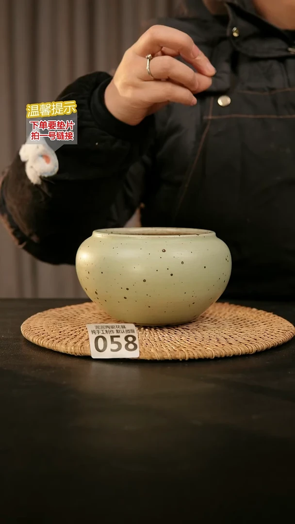 瓷片058 口约10高约8