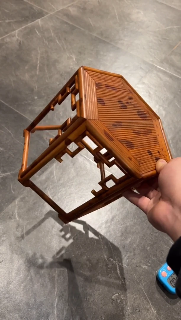 【闪购商品】扇子湘妃竹花几福建妃