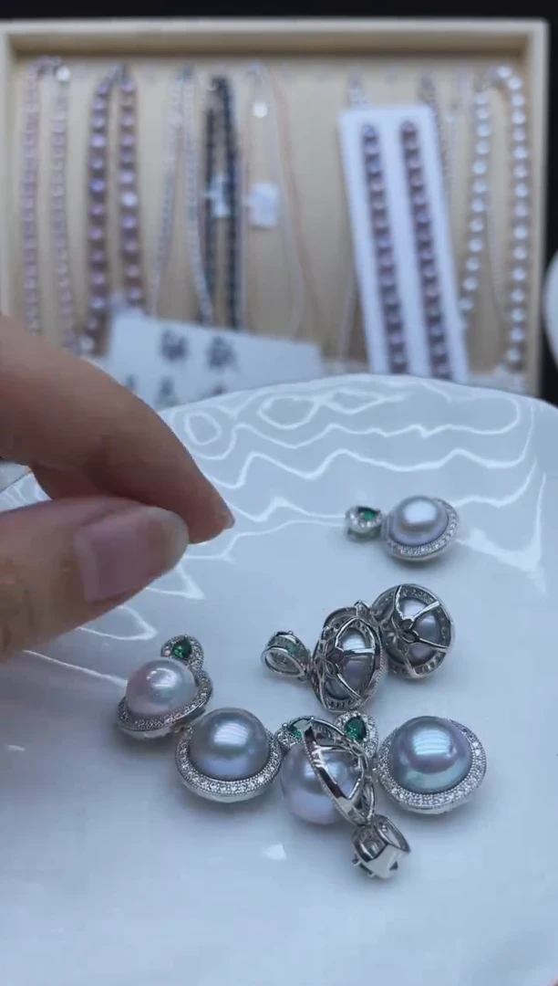 吊坠(不含链)未镶嵌淡水珍珠吊坠多样性发其一