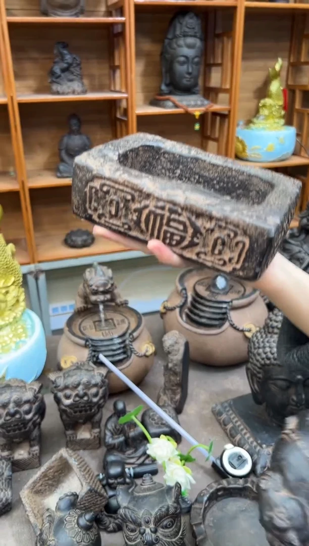 陶土【火山泥】福字汉砖