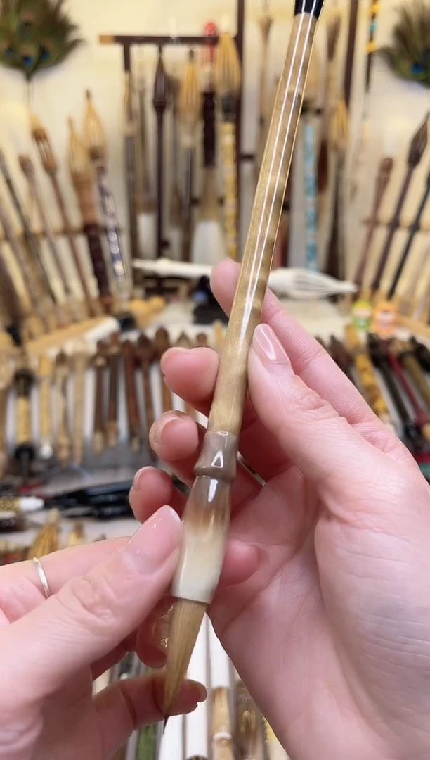 【清水试笔，拒绝蘸墨】墨舞笔庄毛笔1支