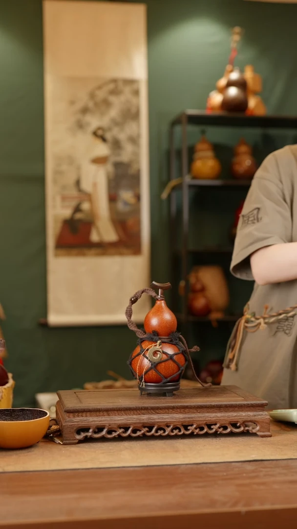 250号精品天然大漆酒葫芦一物一拍~