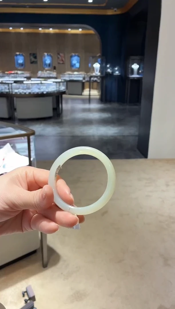 未镶嵌手镯和田玉173【】不退不换圈口54.7