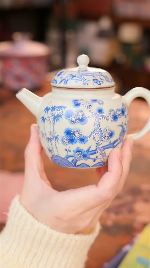 【闪购商品】陶瓷茶具（无礼盒无茶盘@@A11193