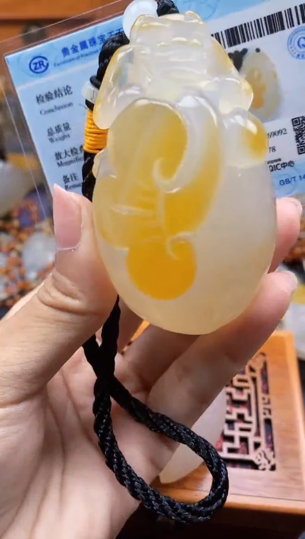 未镶嵌挂件玛瑙/玉髓停*ll