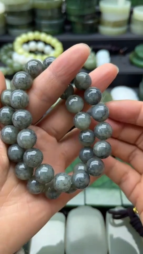 未镶嵌和田玉珠宝半成品手串拍一发一