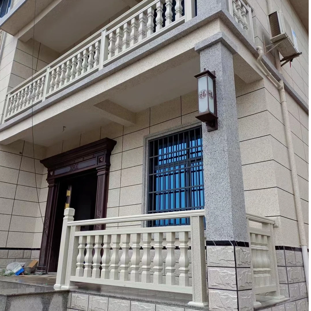 铝合金仿石栏杆——天玑穿管