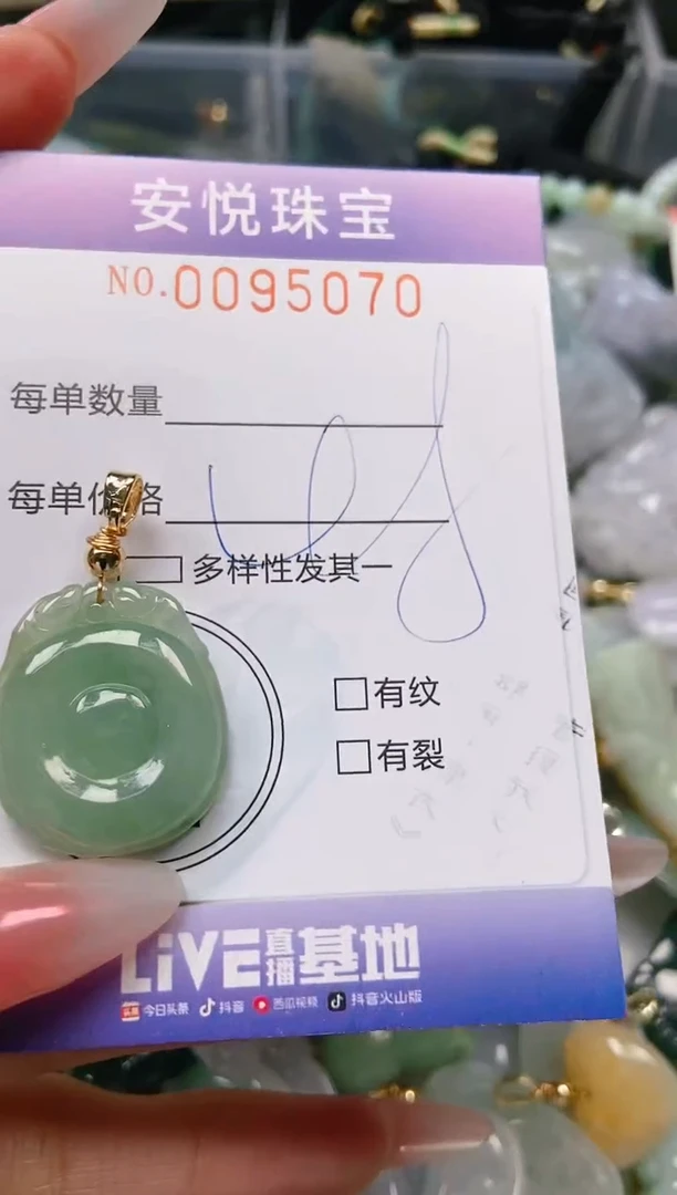 【闪购商品】翡翠颈饰未镶嵌闪购0095070