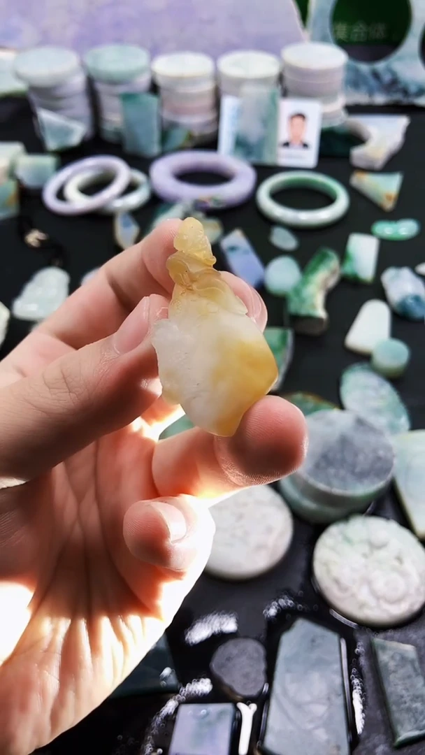 颈饰未镶嵌翡翠翡翠翡翠529