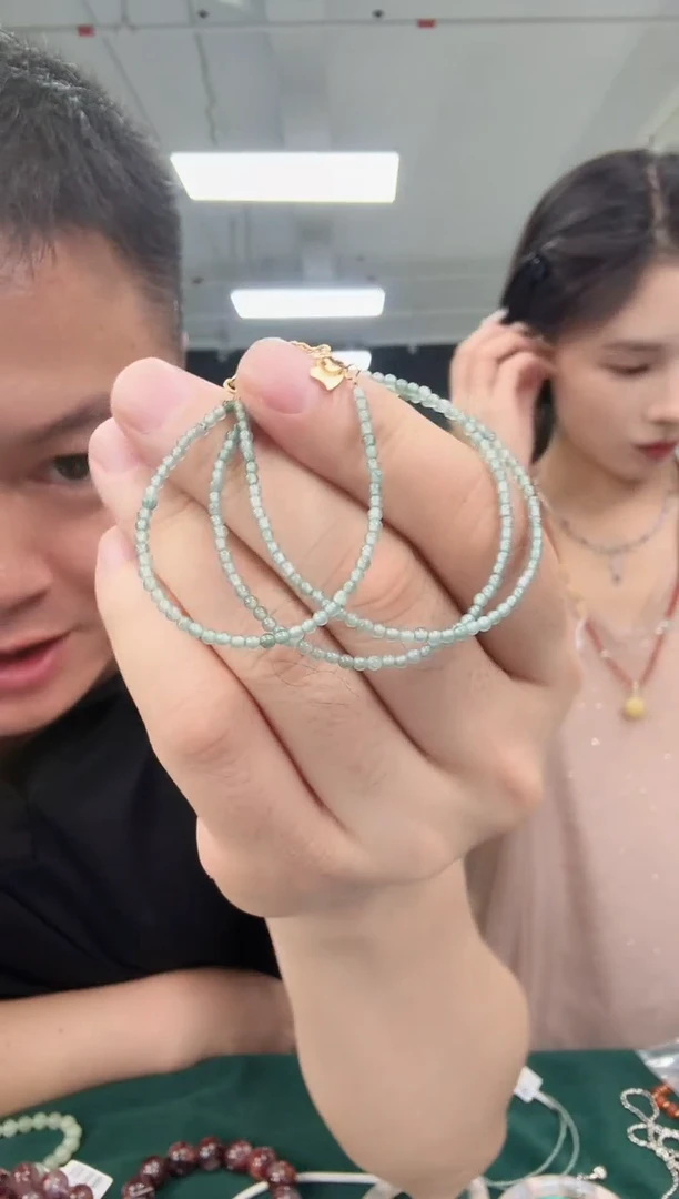 翡翠未镶嵌项链翡翠项链