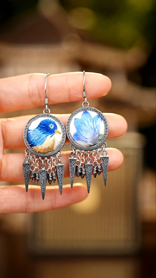 刺绣私人定制苗族手工A661