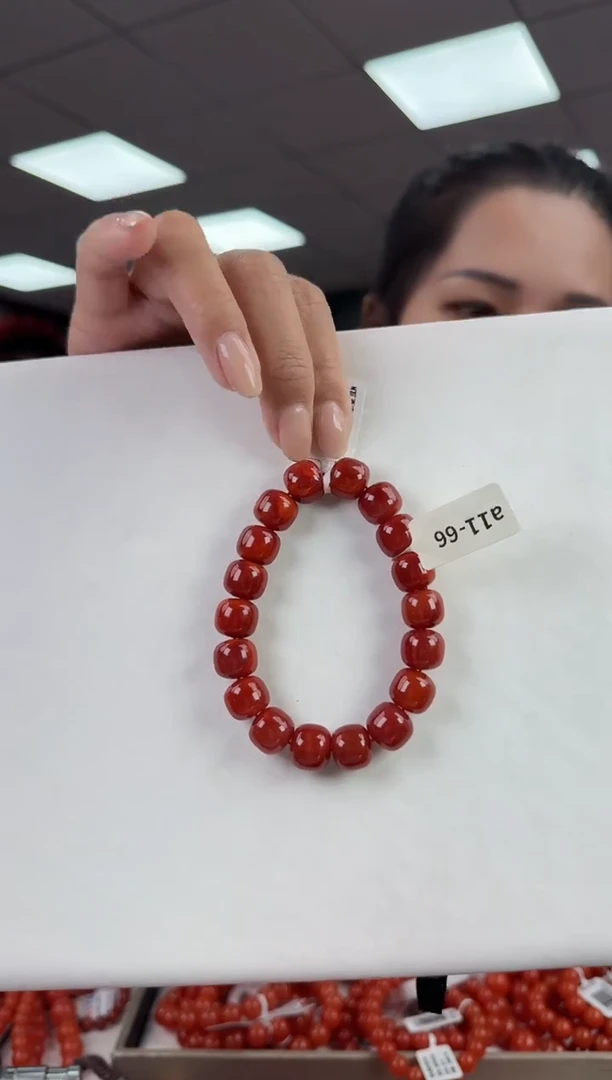 未镶嵌珠串南红玛瑙多样发其一/12/69012345802550