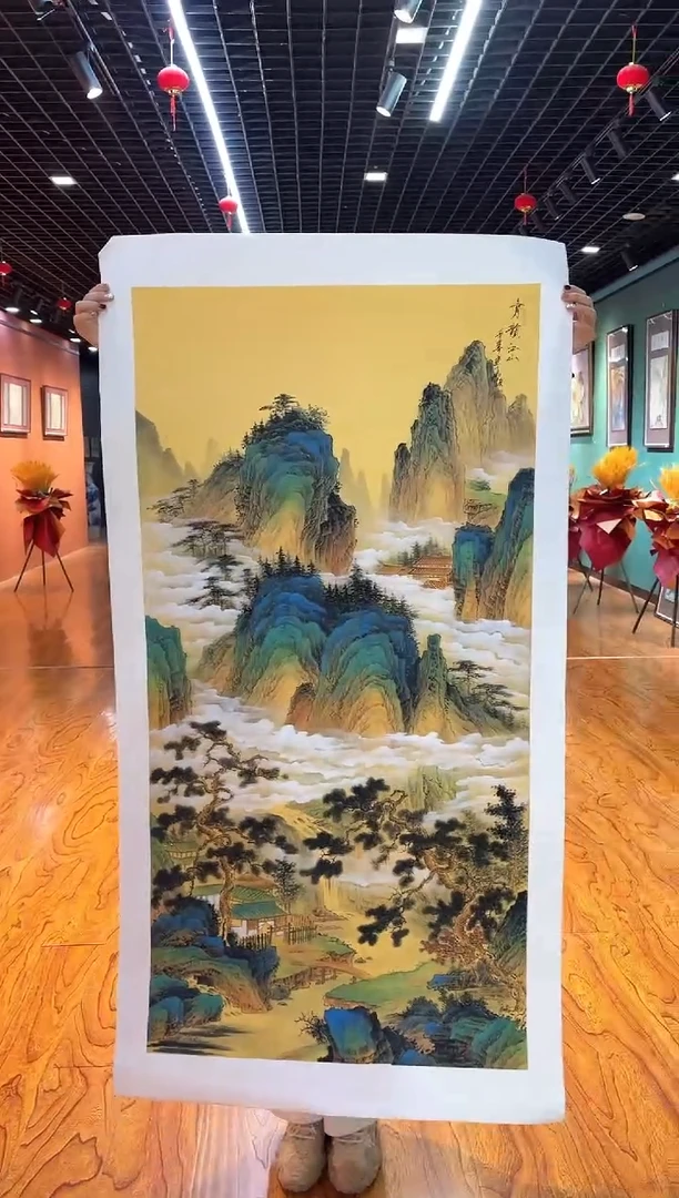 【闪购商品】国画周建真老师绘画作品25-12