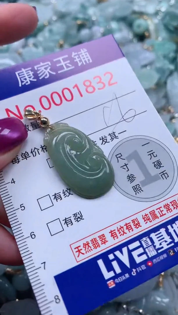颈饰未镶嵌翡翠1832
